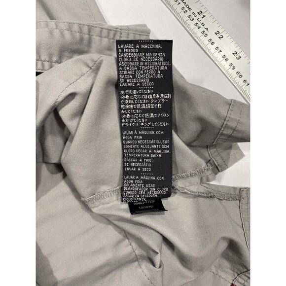 HARLEY-DAVIDSON Men's Mechanic Short Sleeve Button Down Gray Collared Shirt XL - Picture 10 of 15